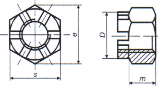 Схема гаек корончатых DIN 935 Zn КНР исп.2, DIN 935.jpg